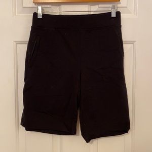 Athleta spandex shorts with zipper pockets